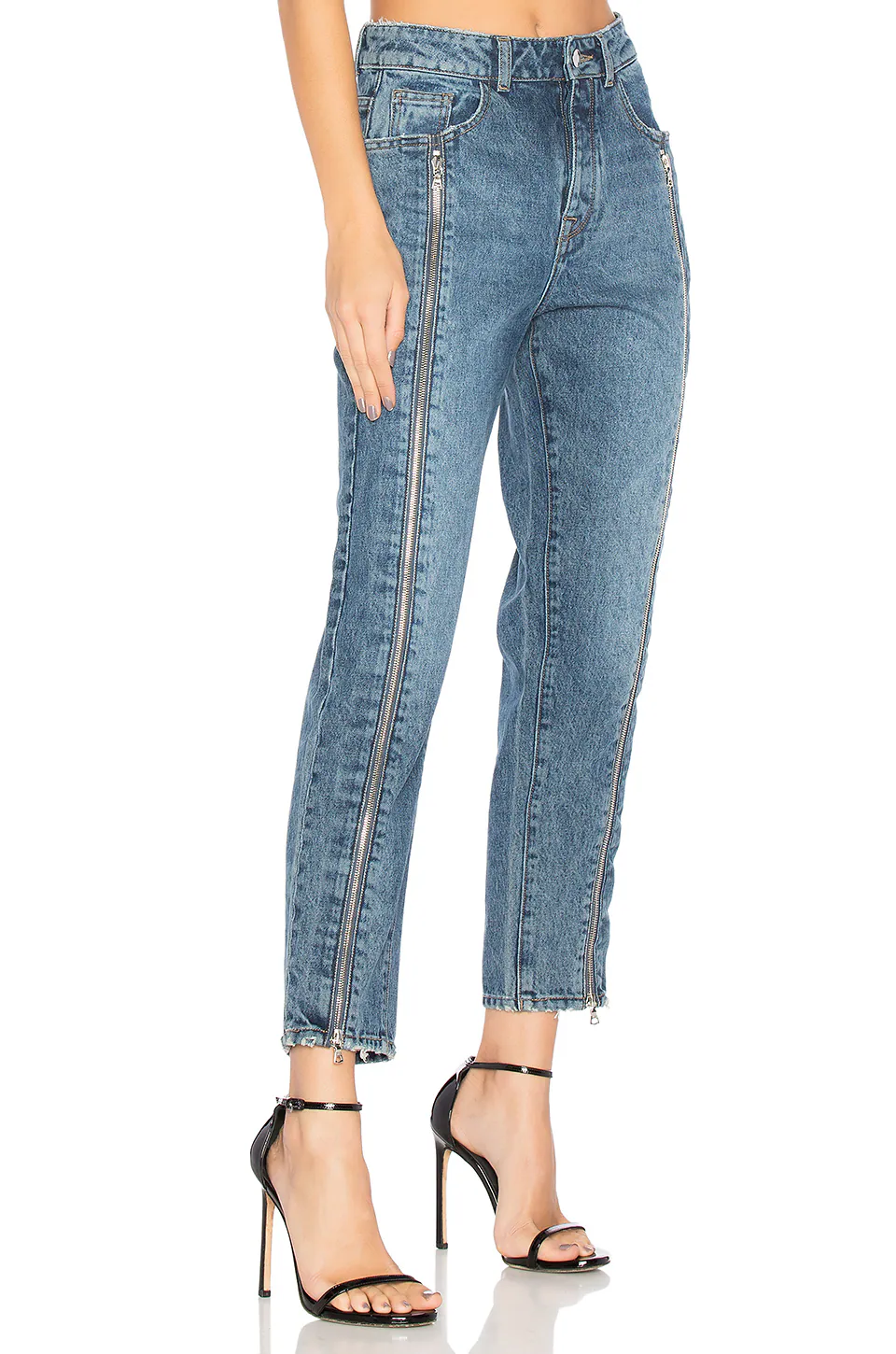 GOLDIE high-rise skinny jeans