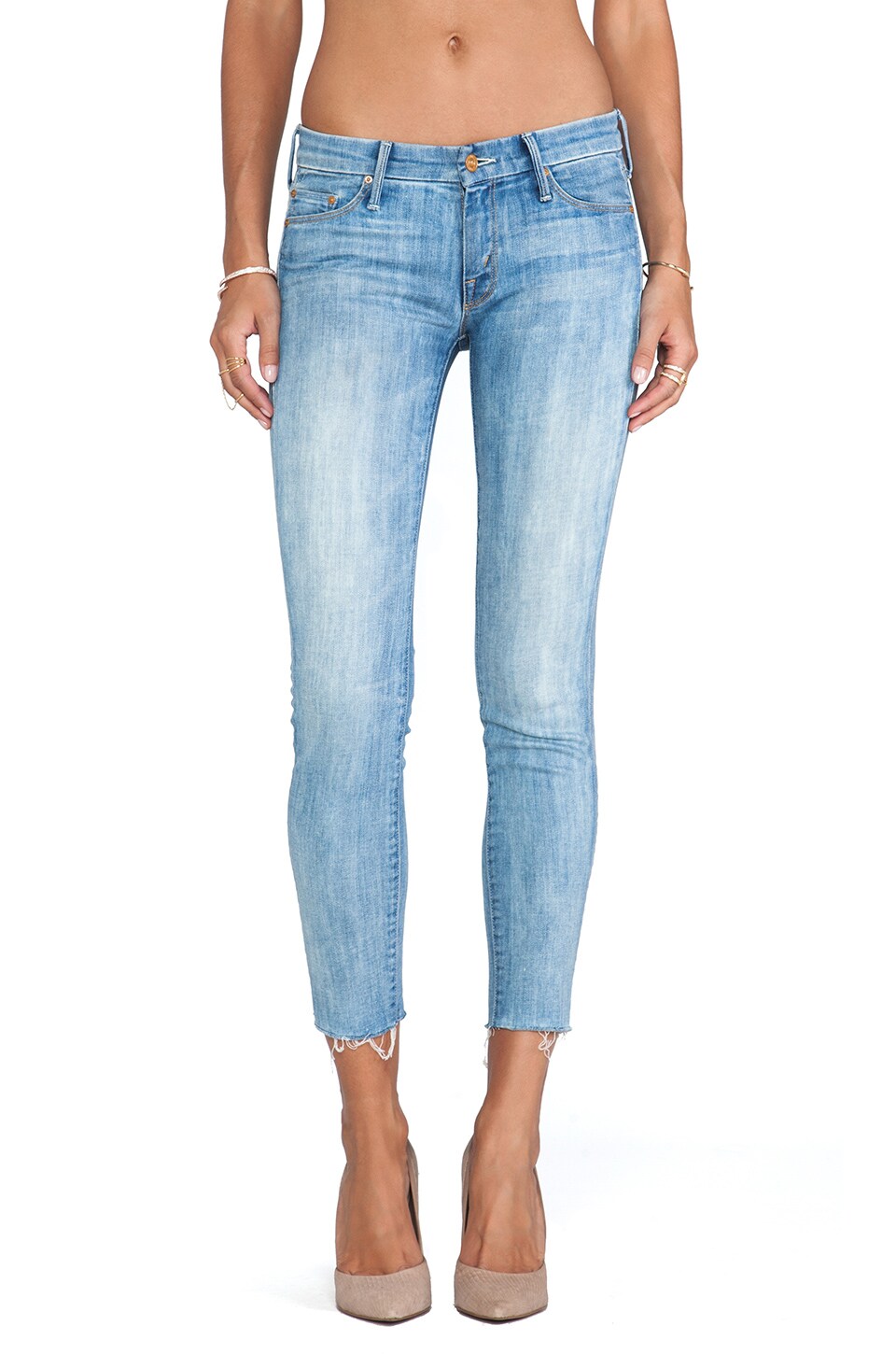 LOOKER ANKLE FRAY skinny jeans