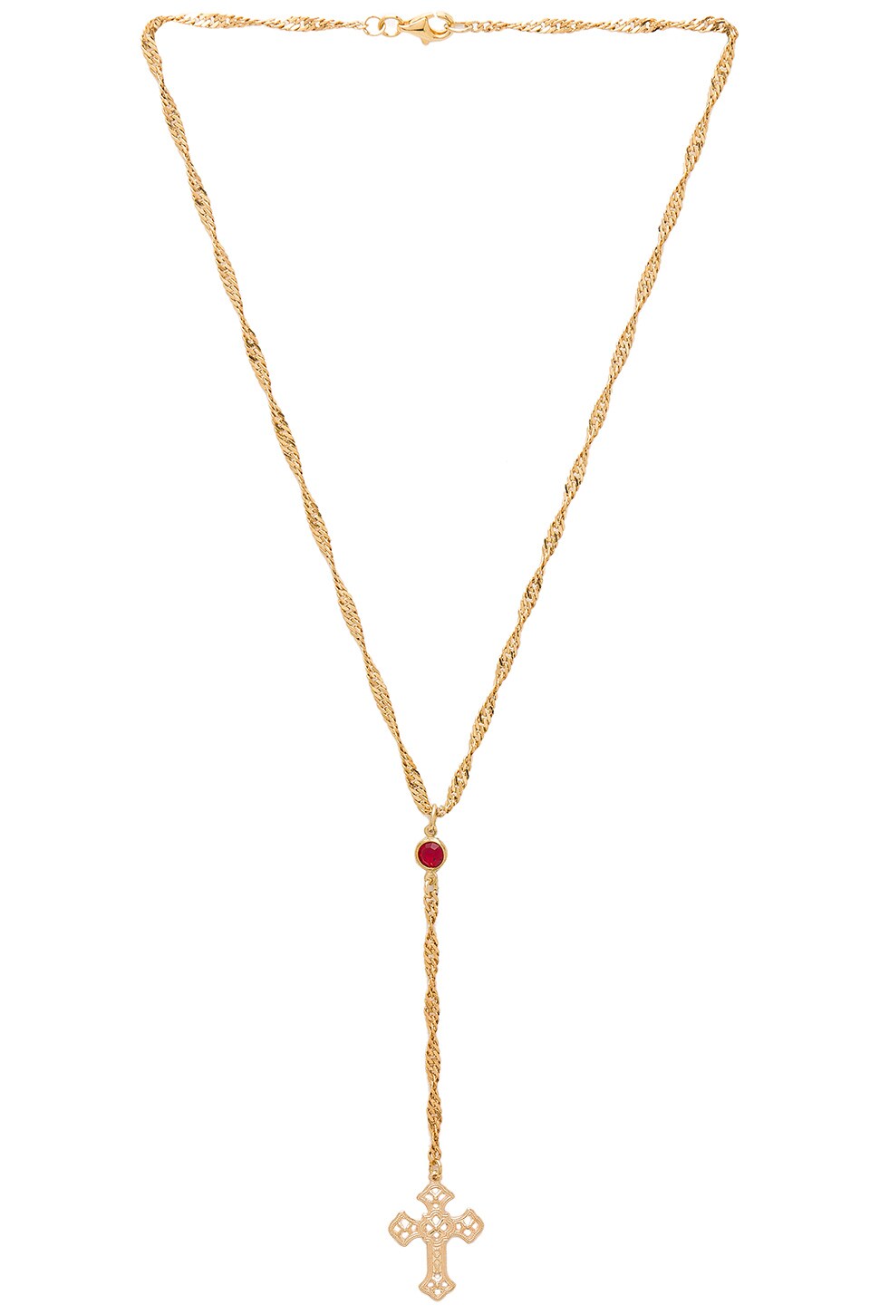 BAD HABITS Lariat Necklace