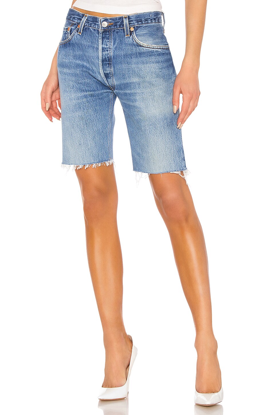 LONG cut-off shorts