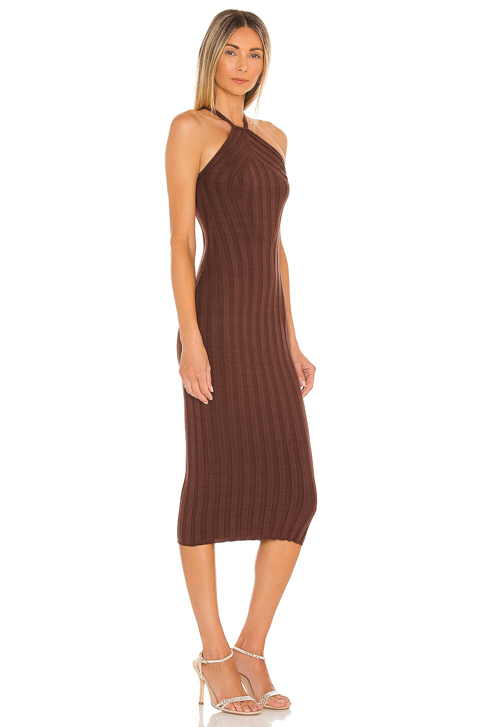 Grace Wide Rib Knit Dress