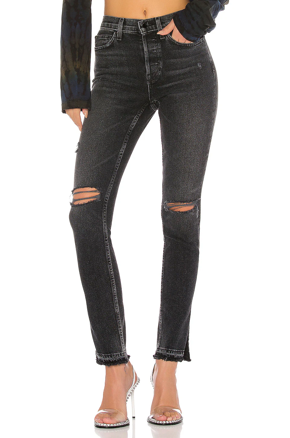 HIGH SPLIT SKINJEANS