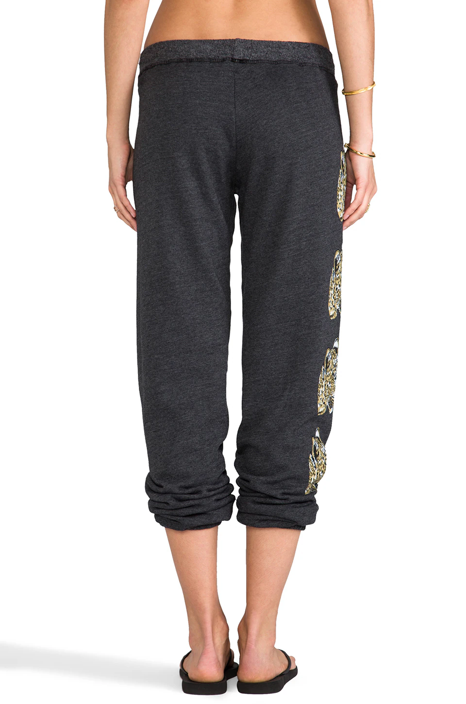 Gia colorful leopard print sweatpants