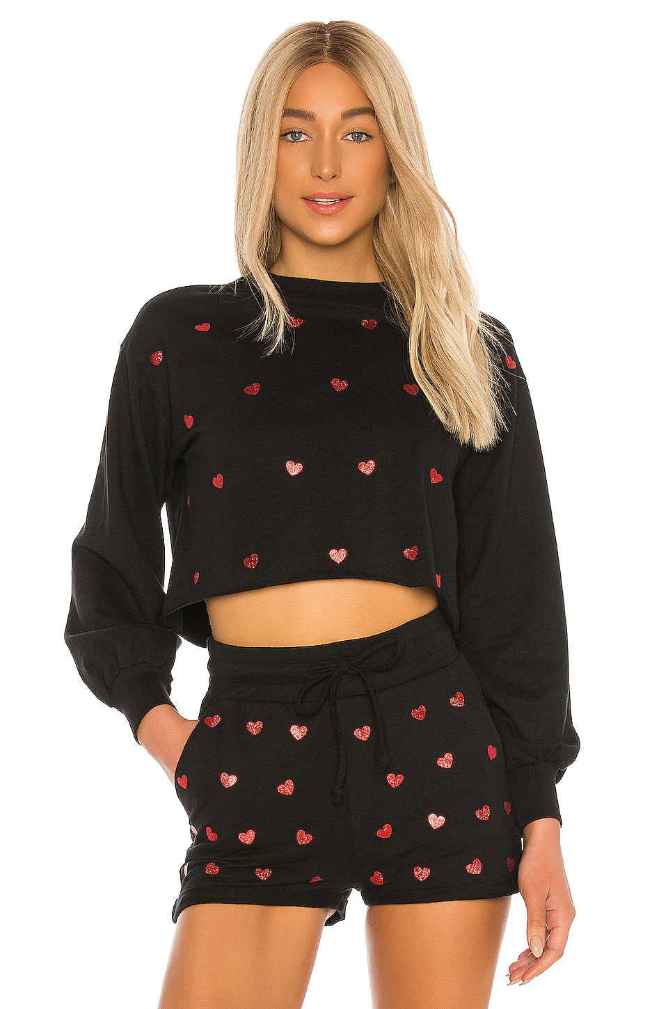 SPARKLE HEART Sweatshirt