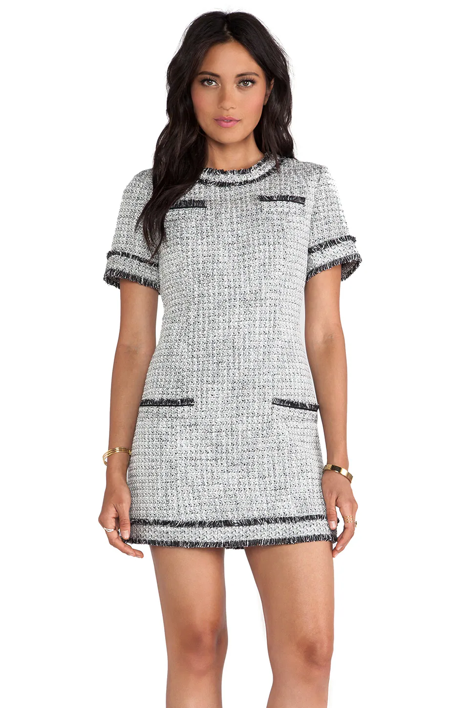 RILEY tweed dress