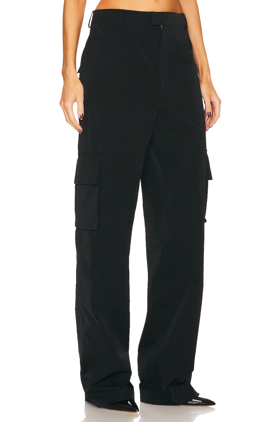 Tech Gabardine Cargo Trousers