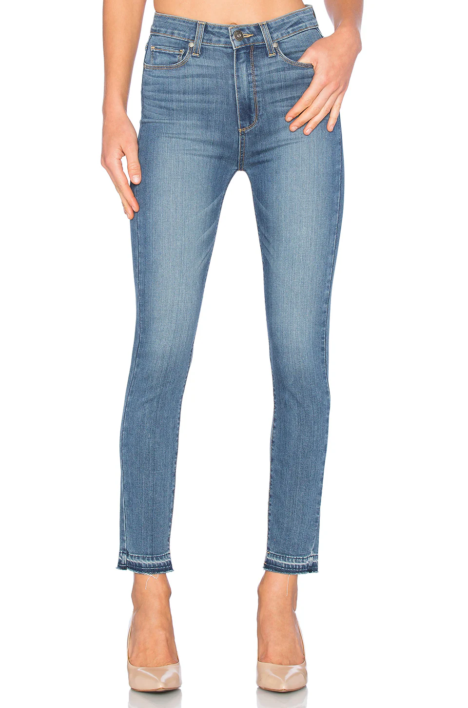 MARGOT ankle-length slim-fit jeans