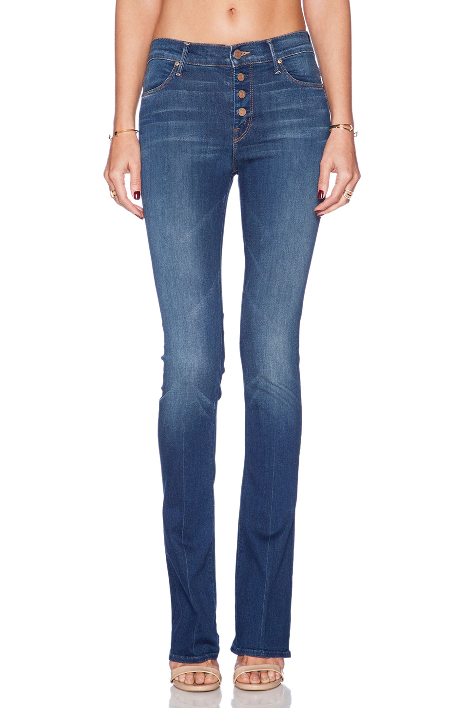 PIXIE RUNAWAY flare-leg jeans