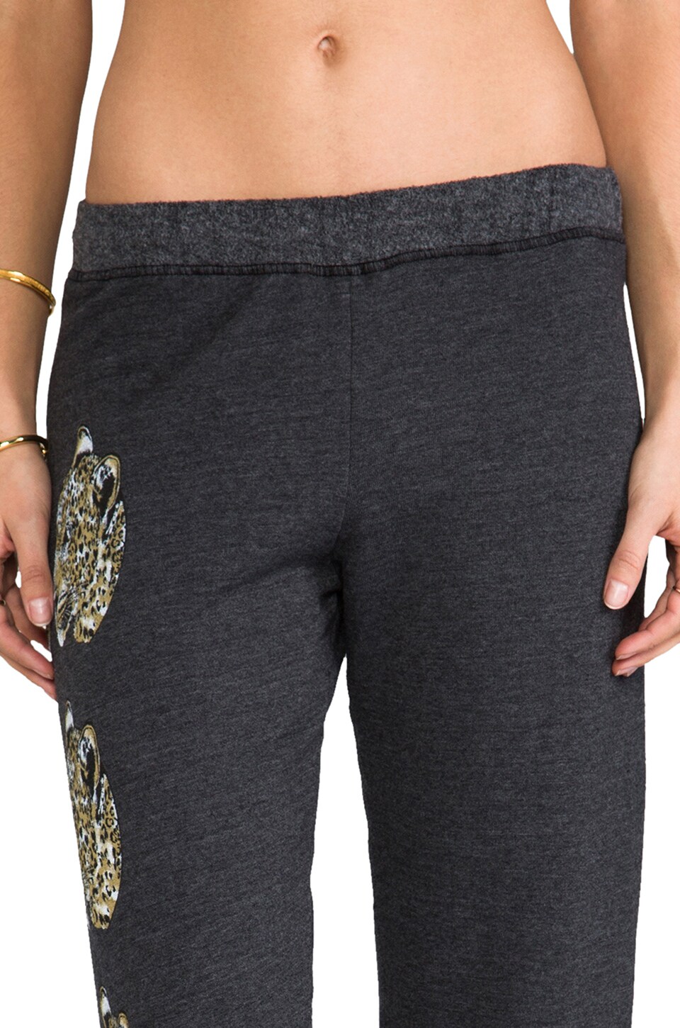 Gia colorful leopard print sweatpants