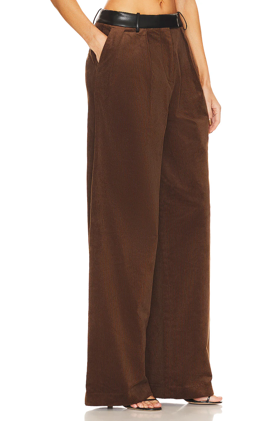 Corduroy Pleated Pant