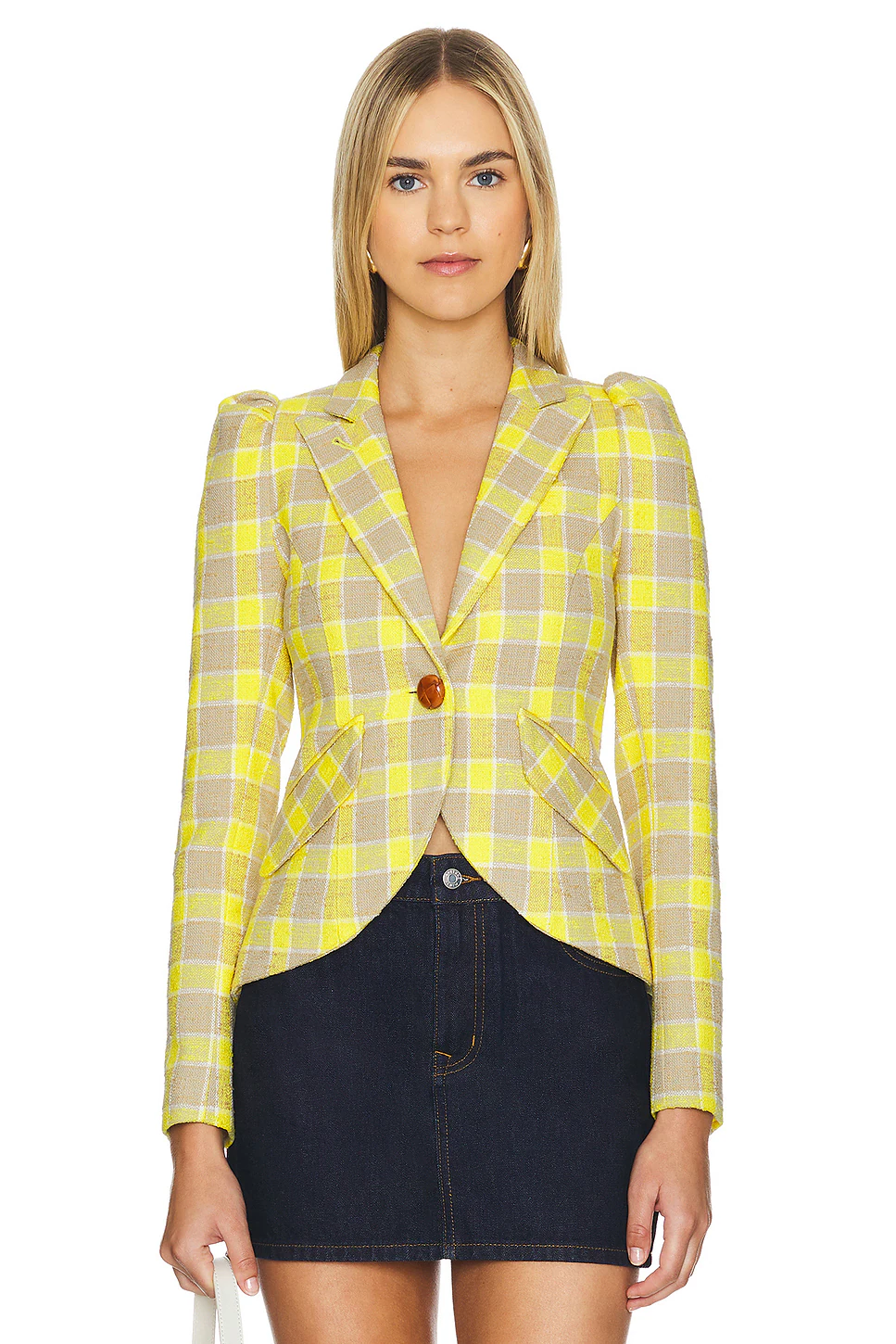 One Button Blazer