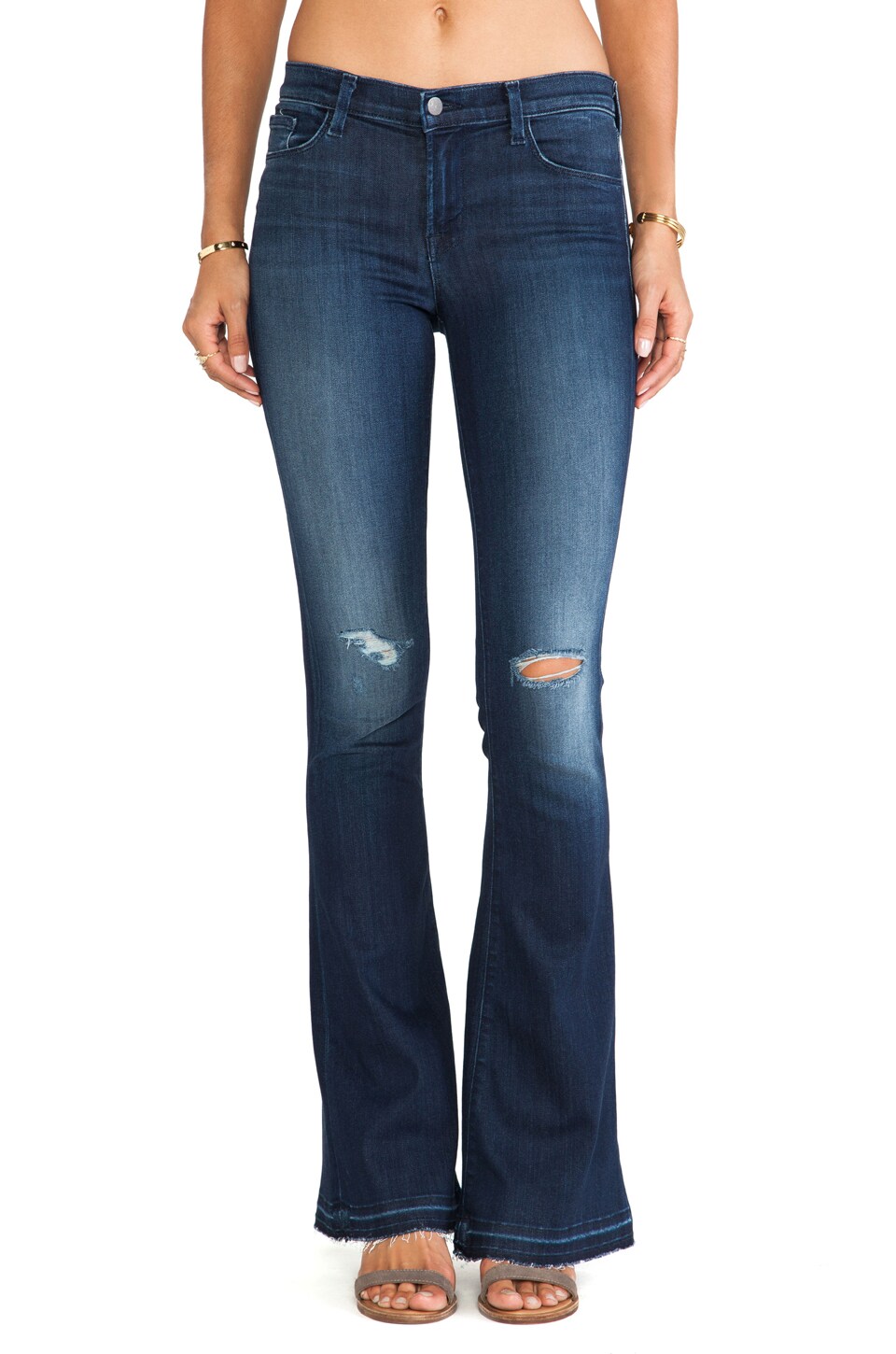 MARTINI flare-leg jeans