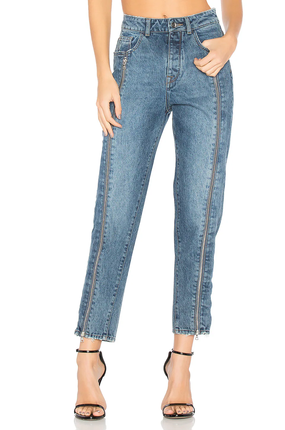 GOLDIE high-rise skinny jeans