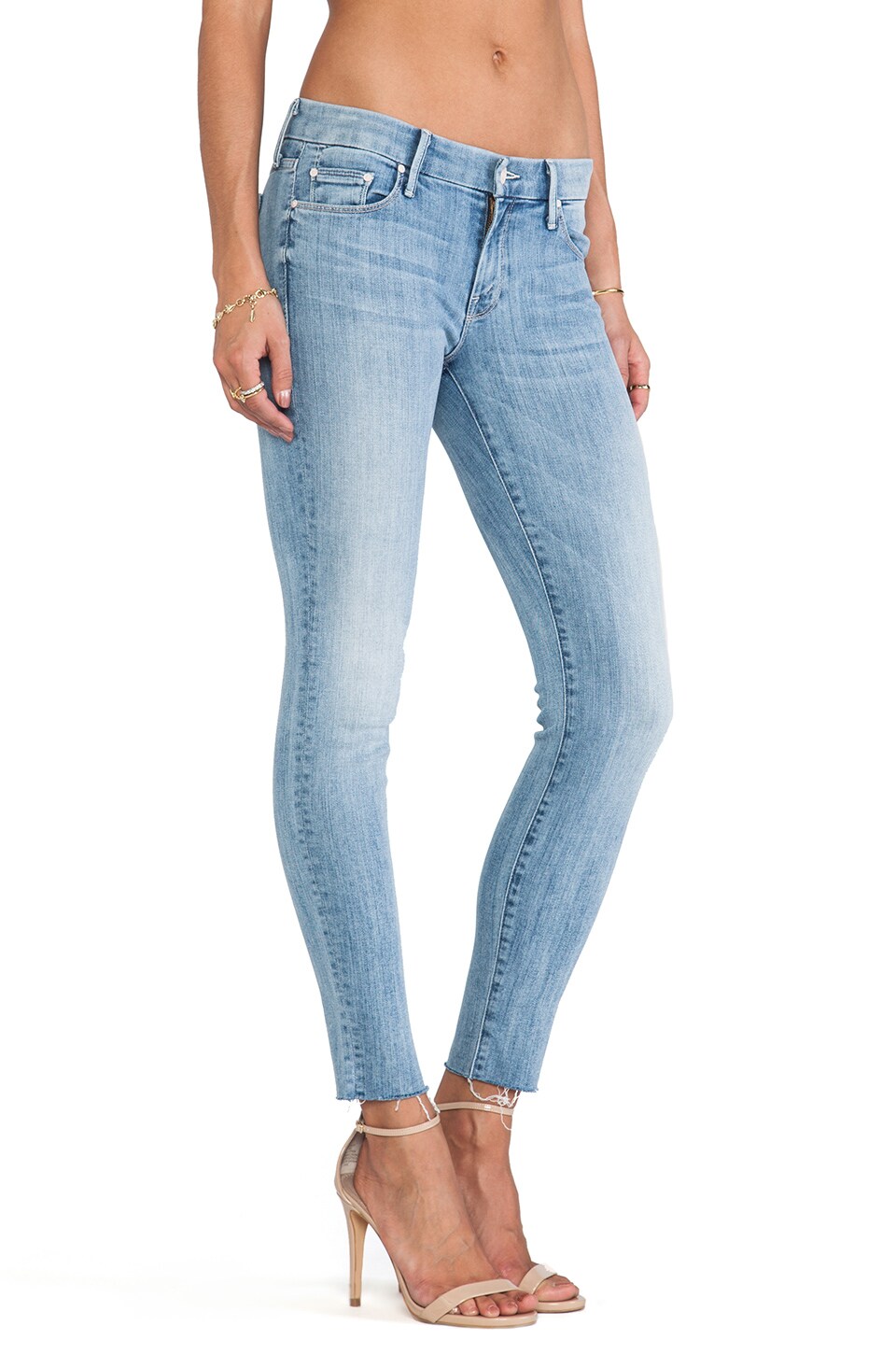 LOOKER ANKLE FRAY JEANS