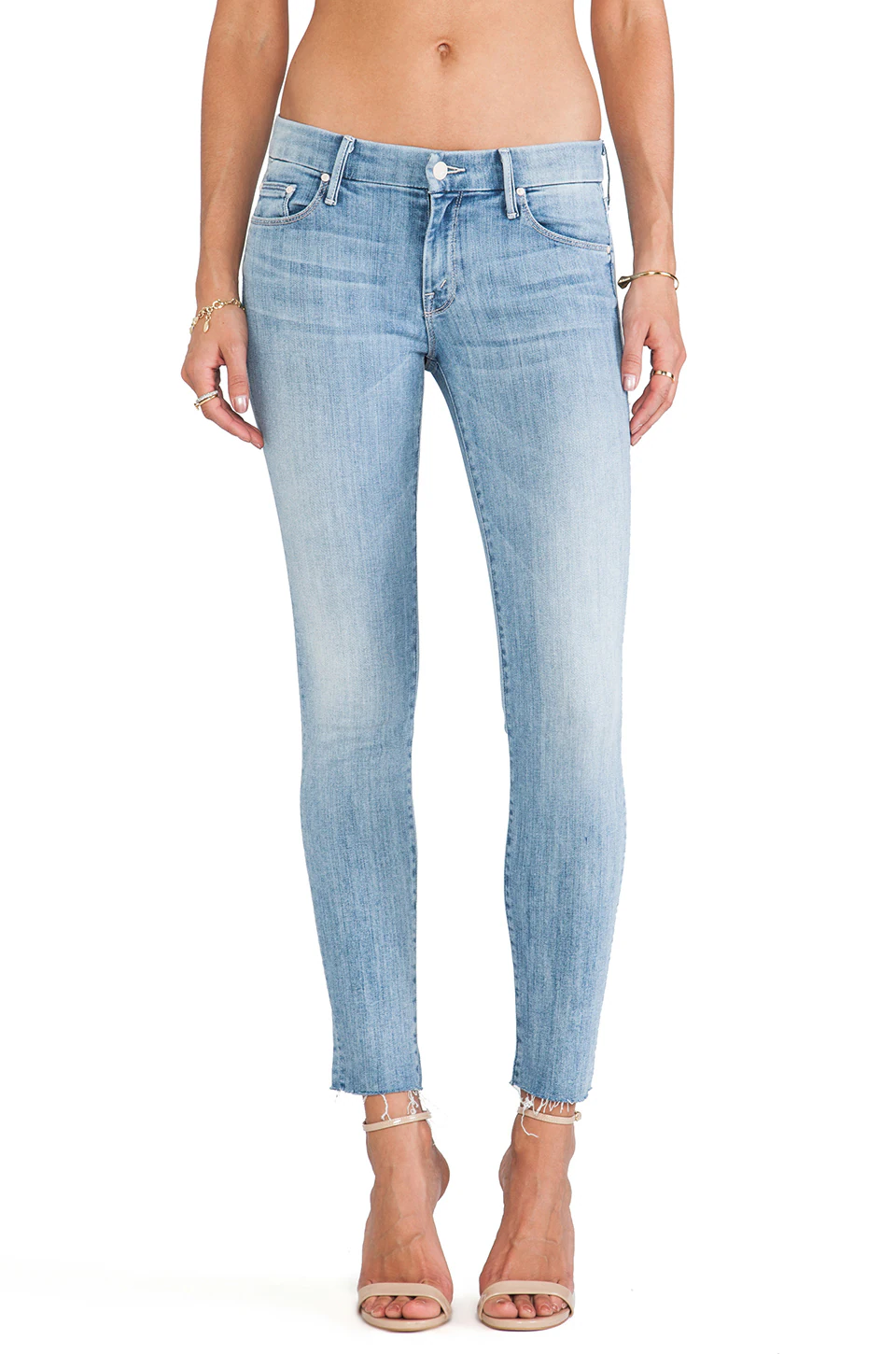 LOOKER ANKLE FRAY JEANS