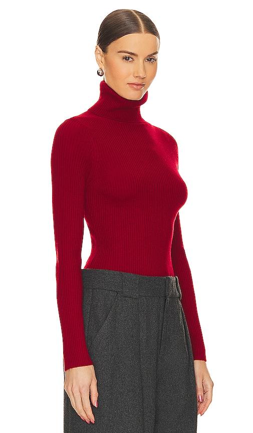 Rib Turtleneck Sweater