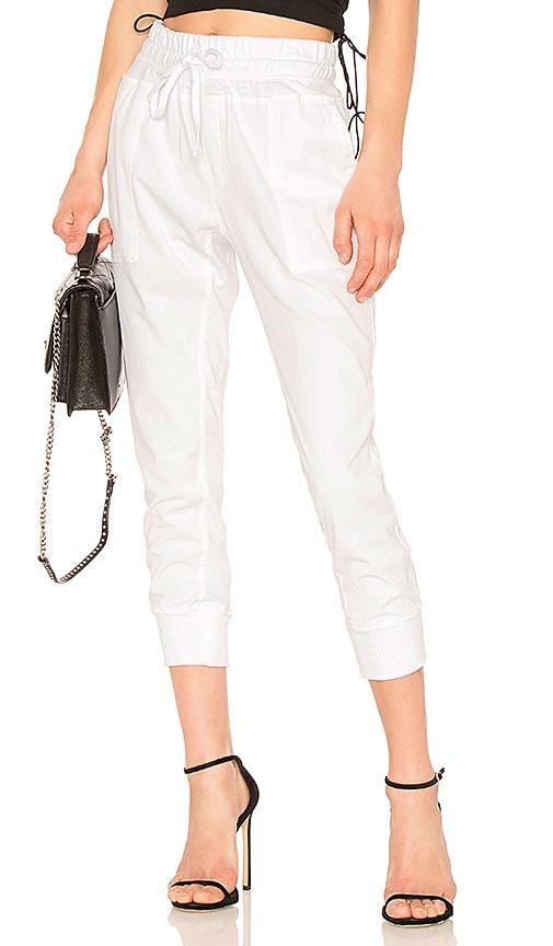 Contrast Cotton Pant