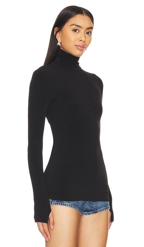 Slim Fit Long Sleeve Turtleneck Top