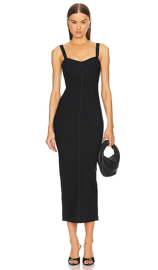 x REVOLVE Amyra Bandage Midi Dress