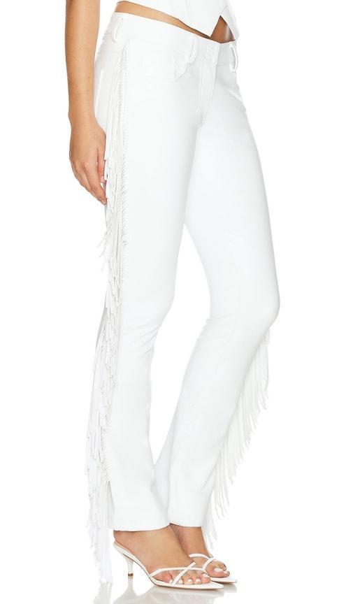 Fringe Boot Leg Jean