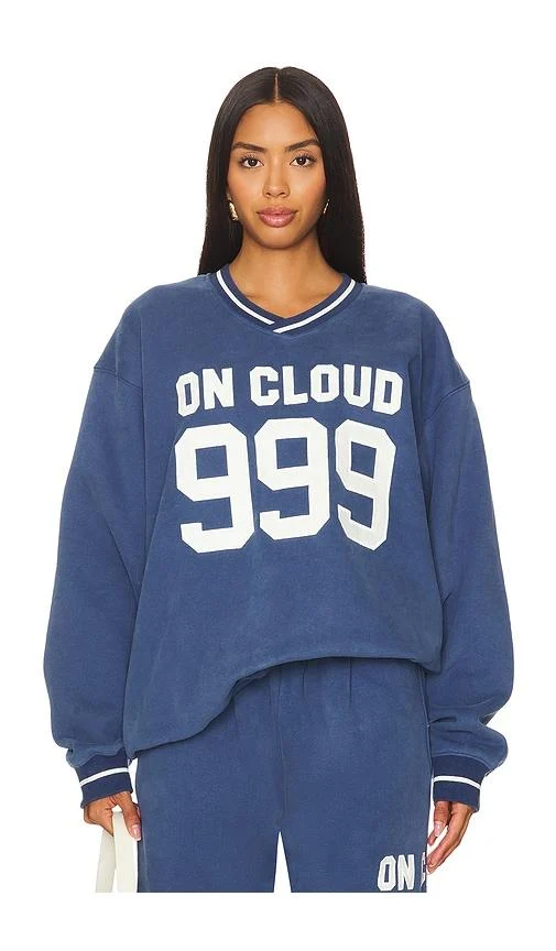 On Cloud Nine V Neck Sweatshirt