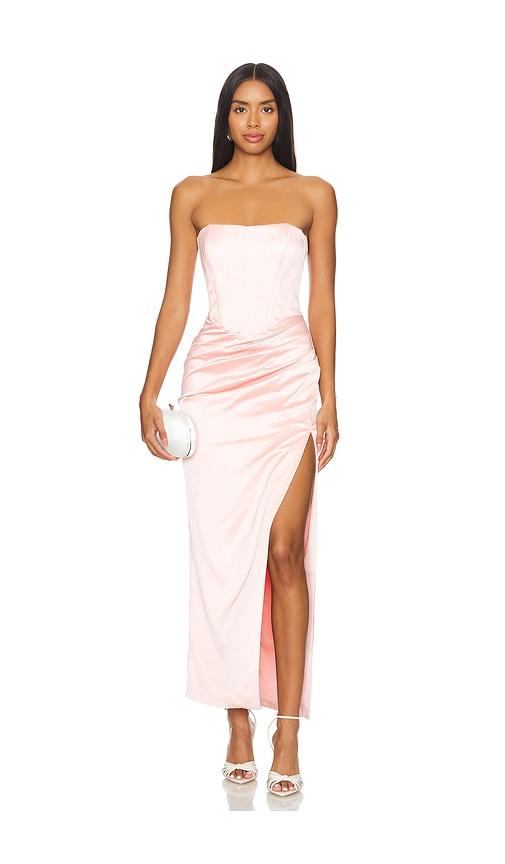 Everlasting Satin Midi Dress