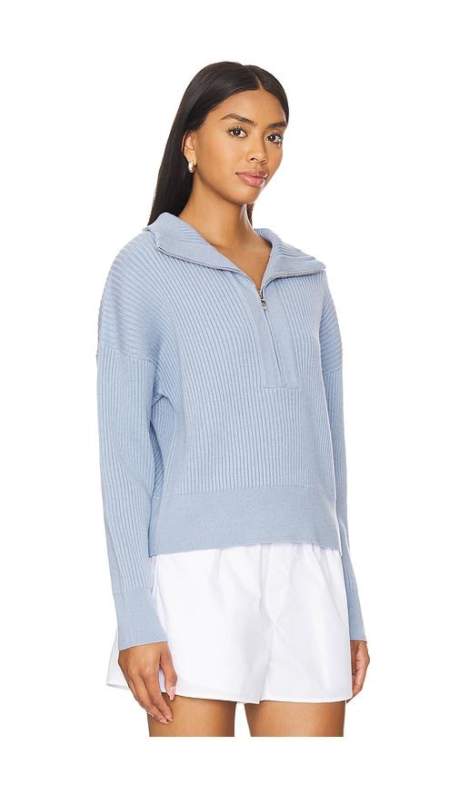 Janie Half Zip Knit Sweater