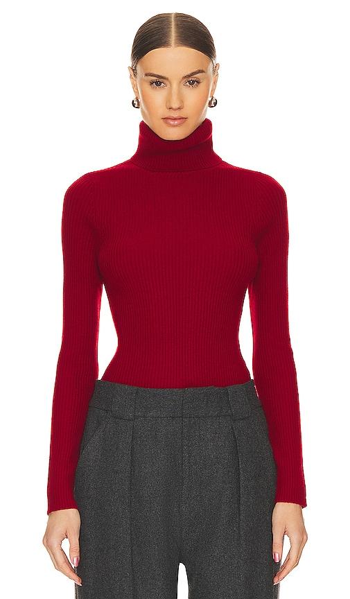 Rib Turtleneck Sweater