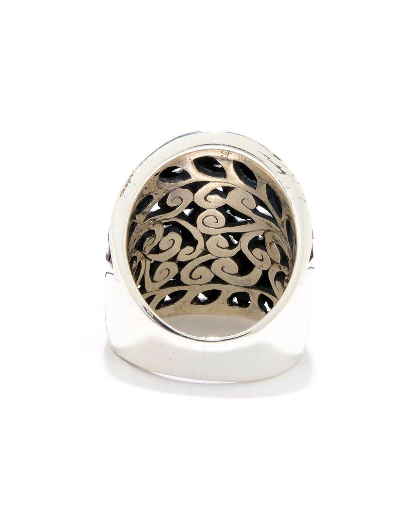 Samuel B. Silver Scrollwork Ring