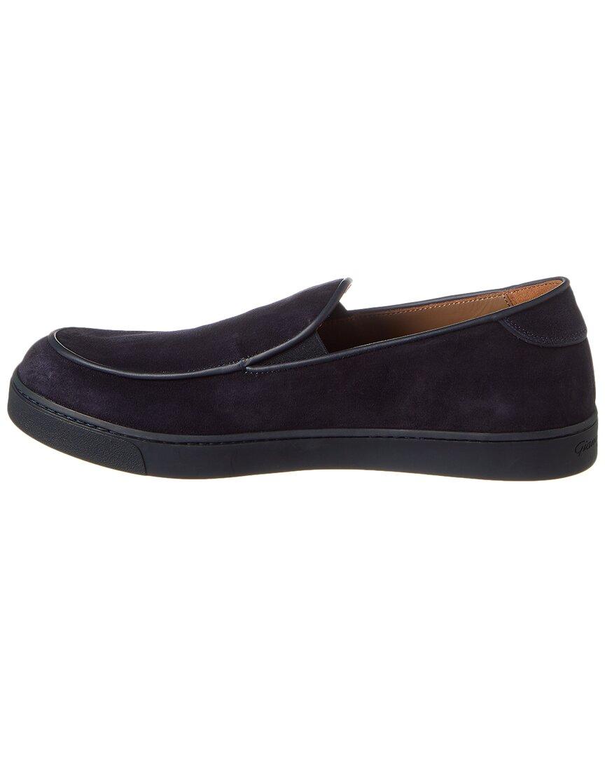 Gianvito Rossi Scott Suede Loafer