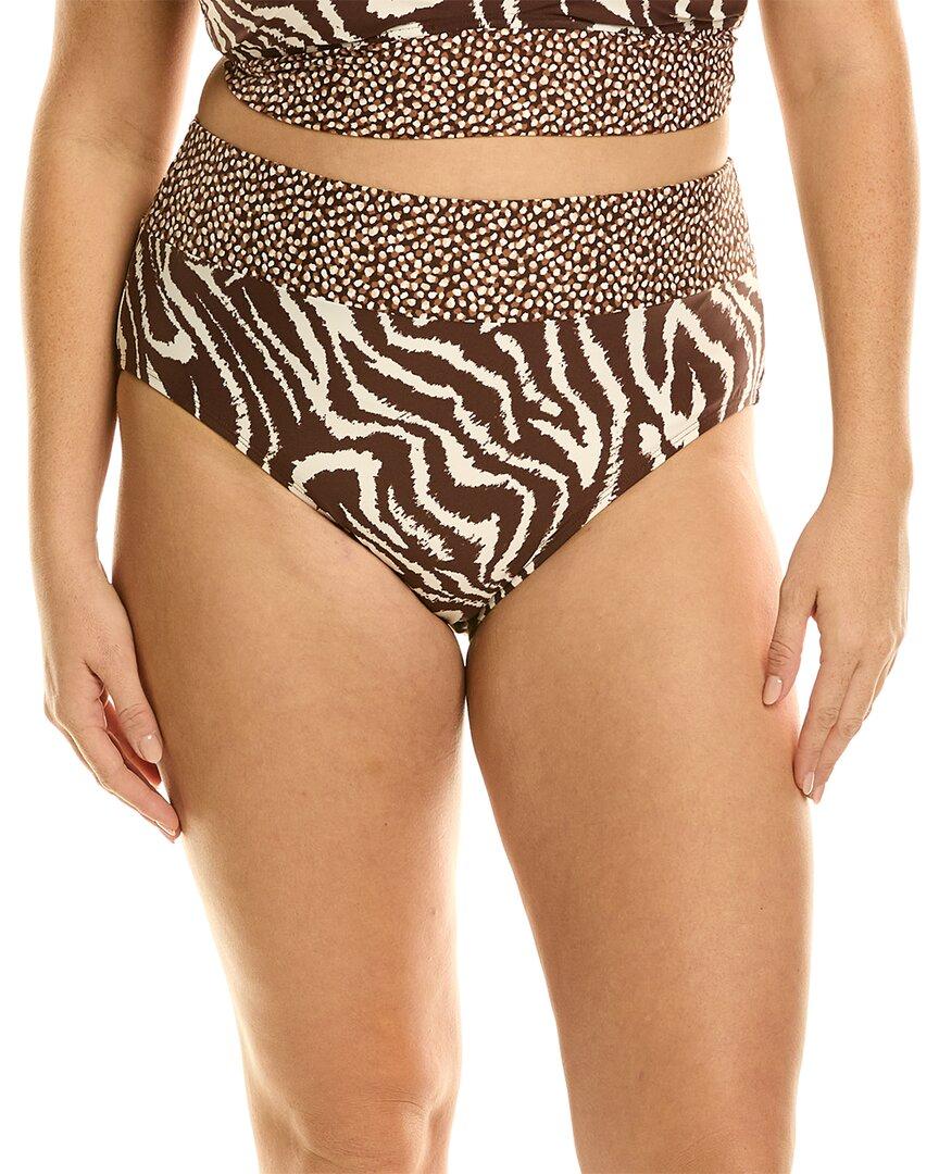 La Blanca Fierce Banded Bottom