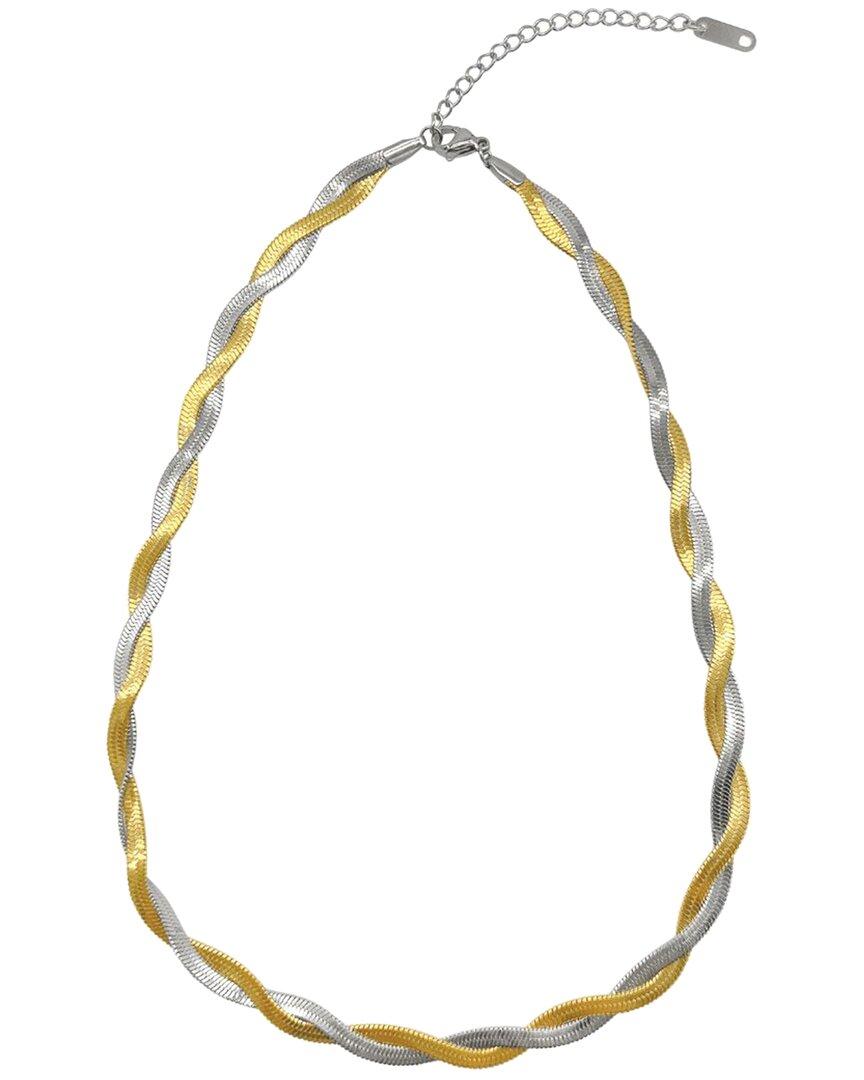 Adornia 14K Plated Chain Necklace