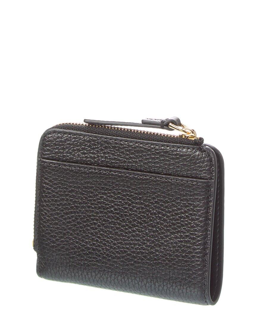 Marc Jacobs Mini Leather Compact Zip Wallet