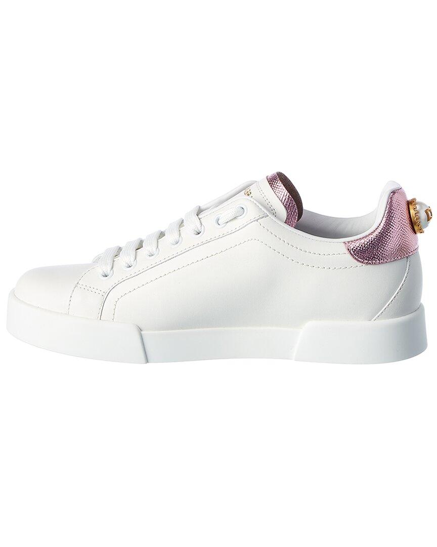 Dolce & Gabbana Portofino Leather Sneaker