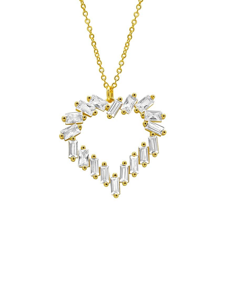 ADORNIA 14K Plated Pendant Necklace