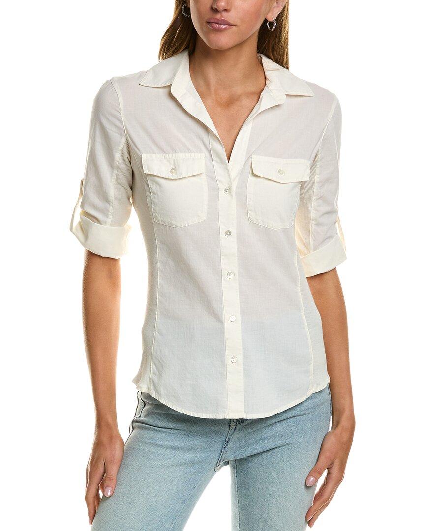 James Perse Contrast Panel Shirt