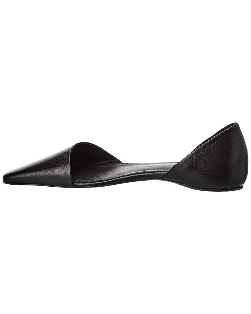 TOTEME Asymmetric D'Orsay Leather Flat