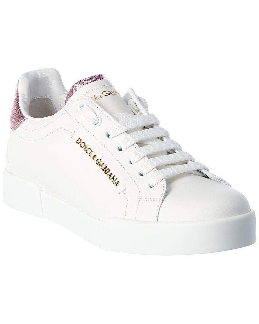 Dolce & Gabbana Portofino Leather Sneaker