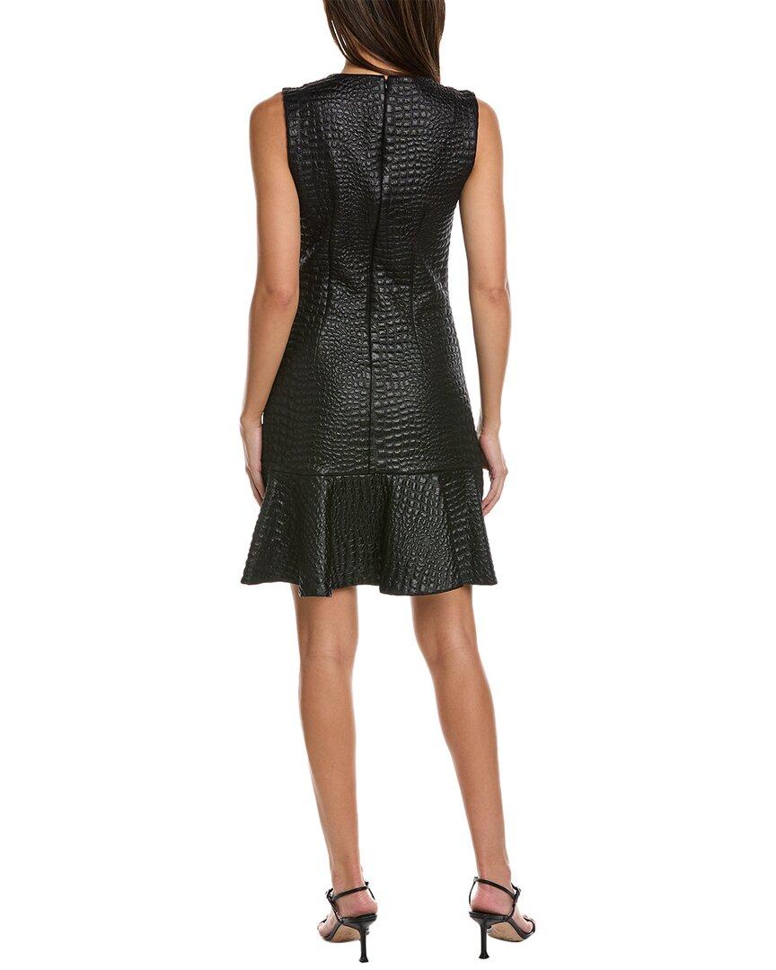 Natori Crocodile Jacquard Mini Dress