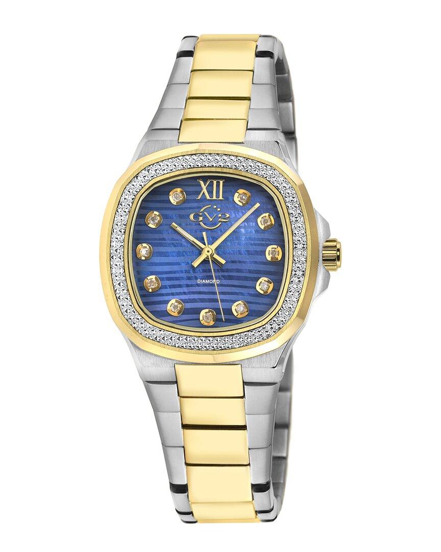 GV2 Women's Potente Swiss Diamond Watch