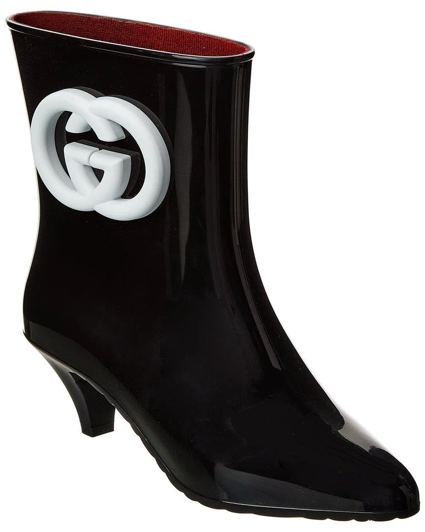 Gucci Interlocking G Rubber Boot