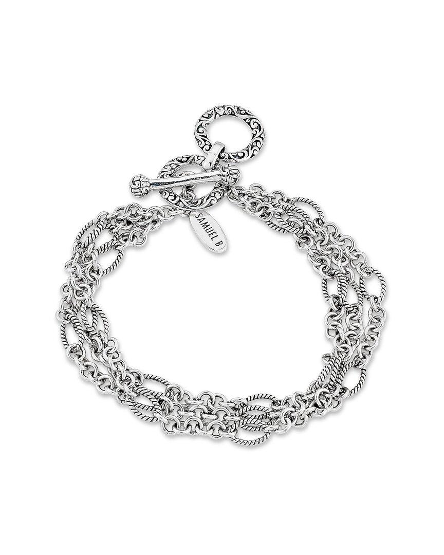 Samuel B. Silver Bracelet