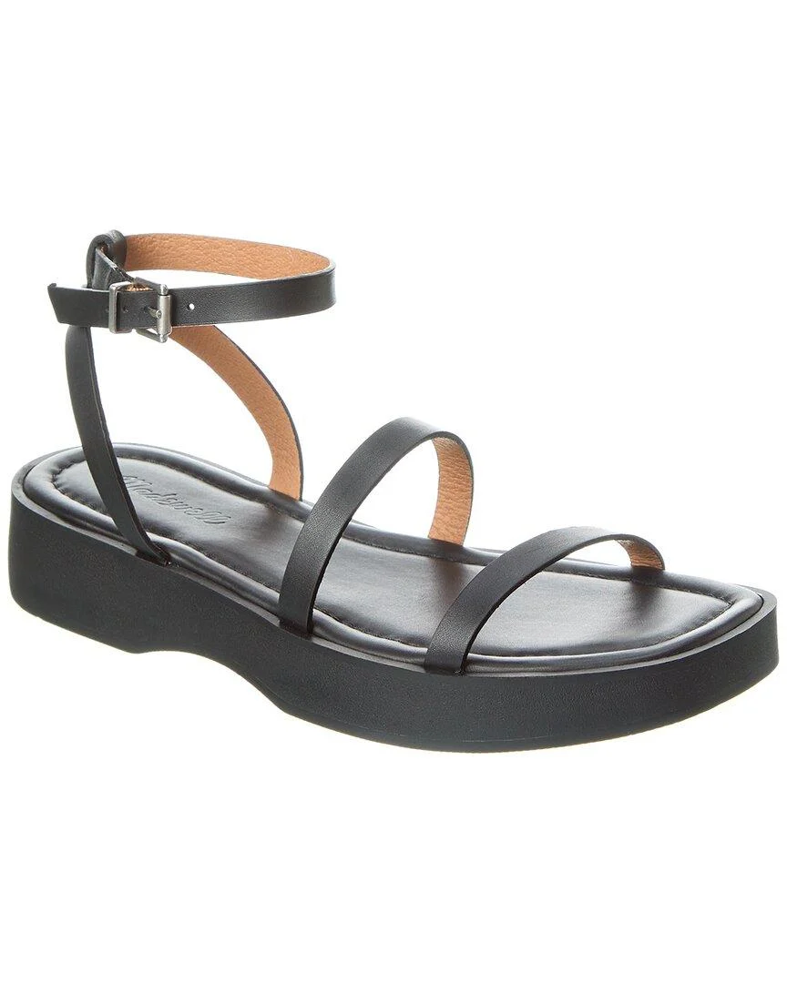 Madewell Double-Strap Leather Platform Sandal