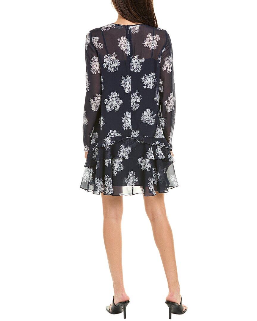 Jason Wu Ruffle Detail Silk Mini Dress