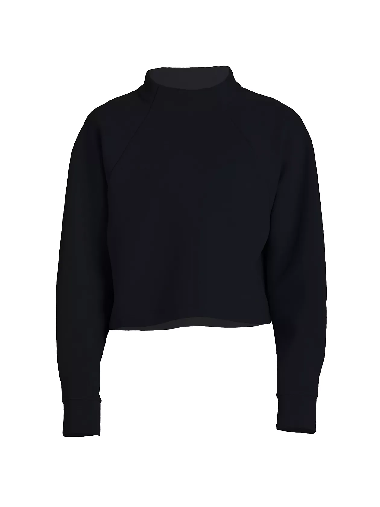 Phoebe Mockneck Knit Sweatshirt