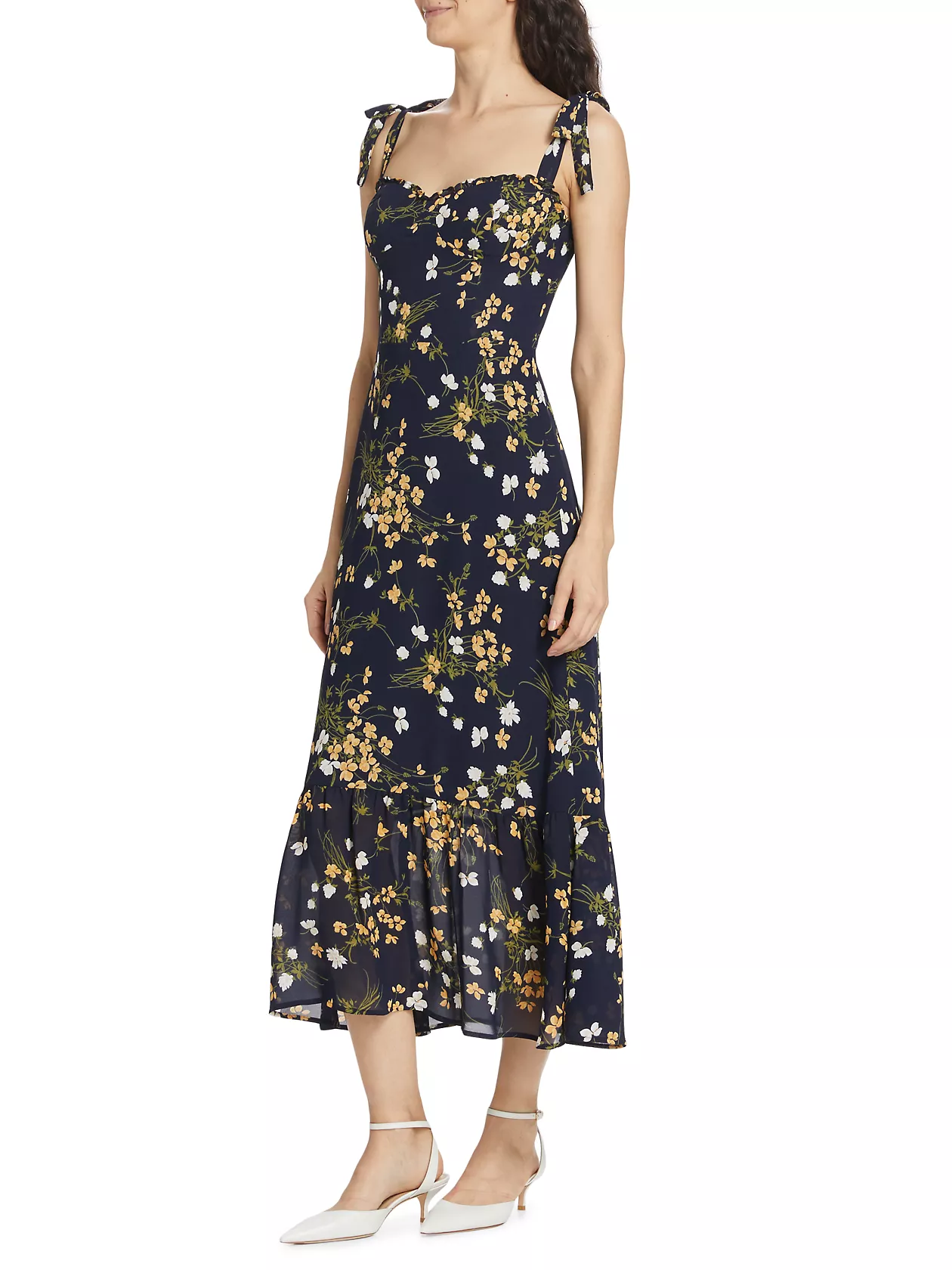 Nikita Floral Sleeveless Midi-Dress