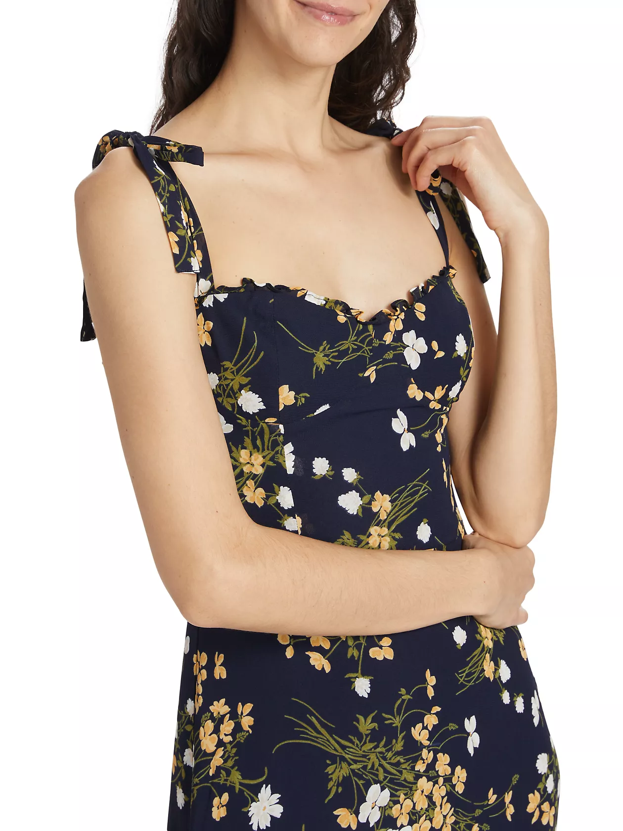 Nikita Floral Sleeveless Midi-Dress