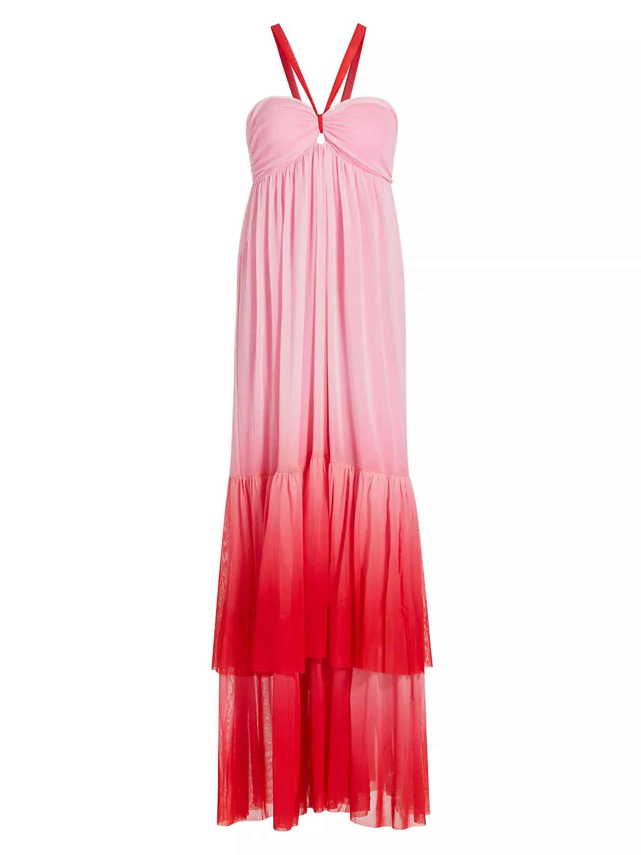 Wndrlust Ria Ombré Halter Maxi Dress