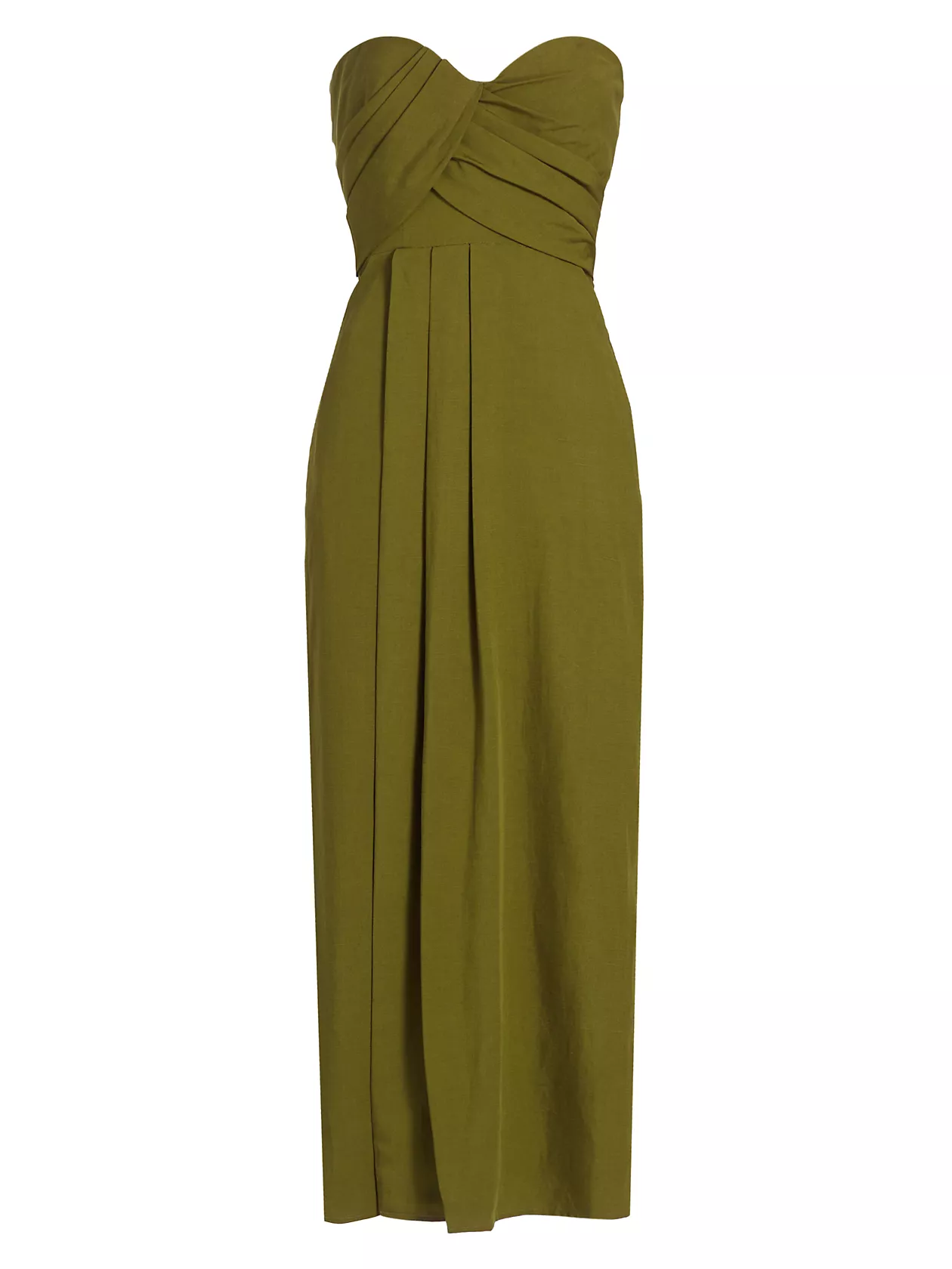 Yara Strapless Midi-Dress