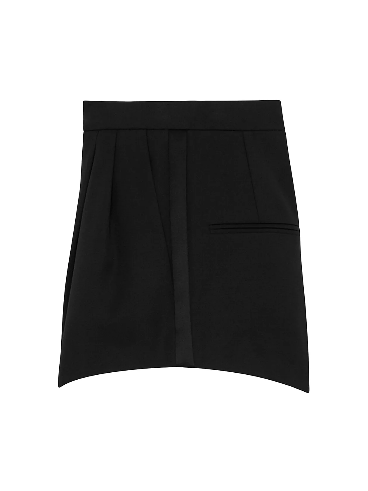 Tuxedo Shorts in Grain De Poudre